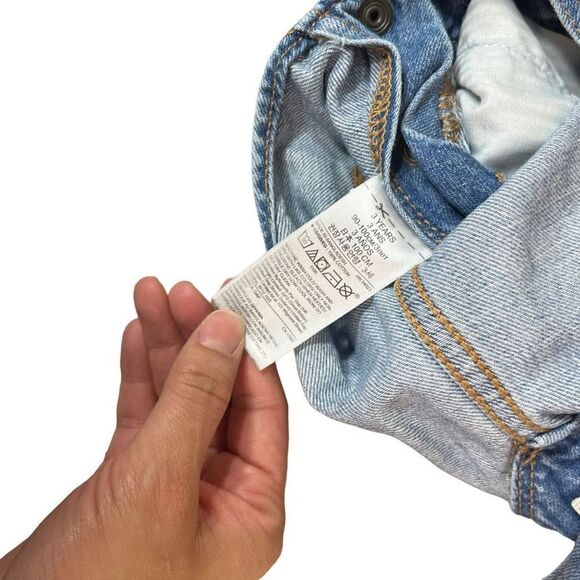 Gap Toddler Girl Jean Overalls Size 3T - Picture 10 of 11